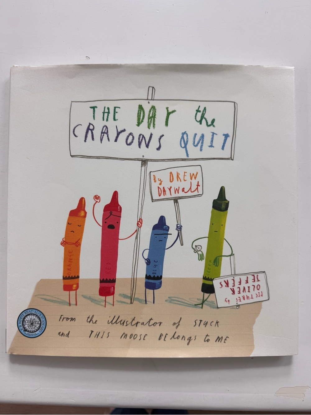 The Day the Crayons Quit book